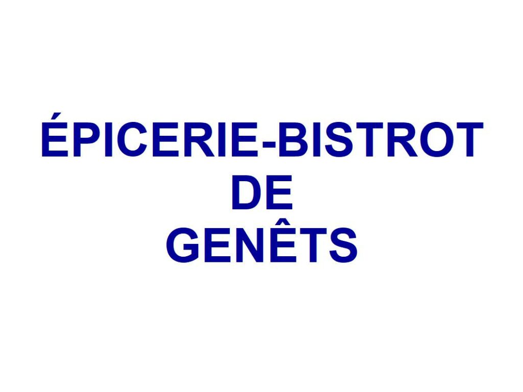 épicerie-bistrot de genêts