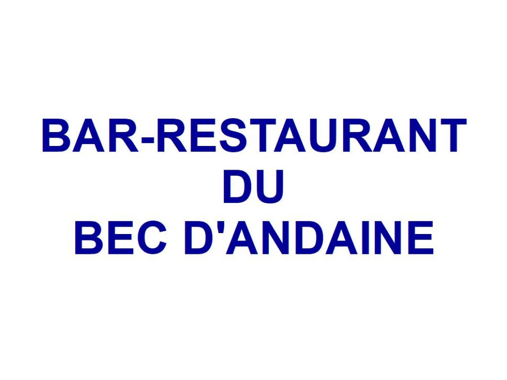 bar restaurant du bec d'andaine